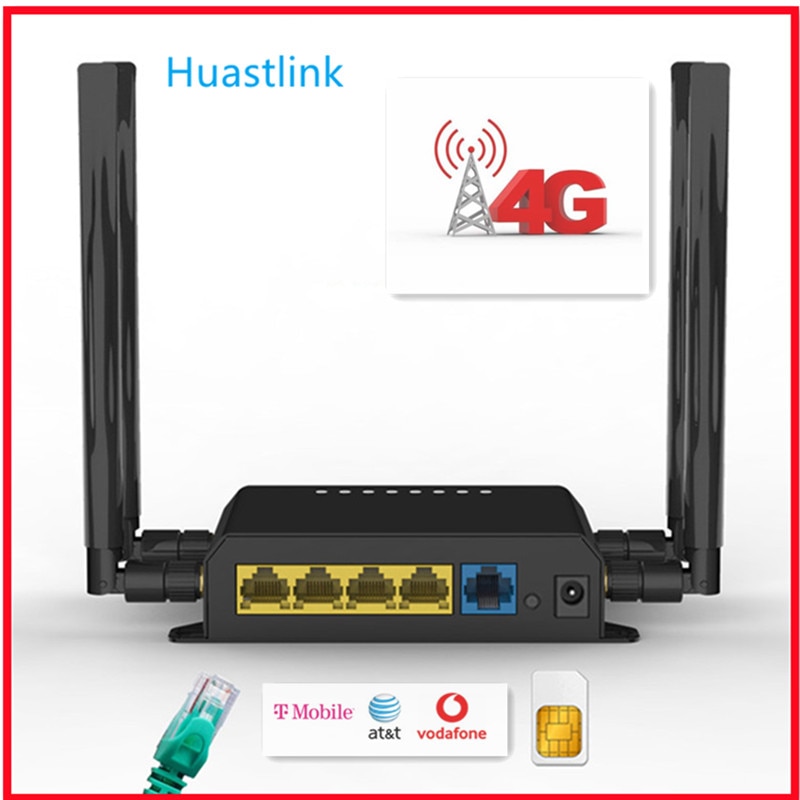 Huastlink Openwrt SIM ī ִ 4g Lte   128MB WIFI  ִ 50Mbps ֽ 4G WiFi   ߰
